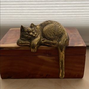 Vintage Brass Car Paperweight